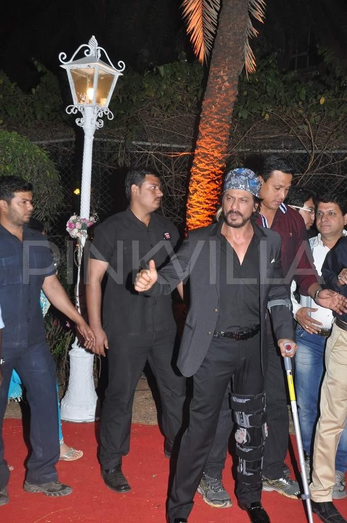 SRK assiste à la réception de mariage de Ahana Deol Ahanar10