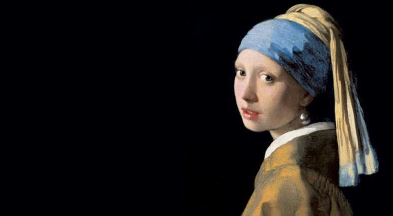 Turchese Mereveld, nottata, e quadri di Vermeer Jan_ve10