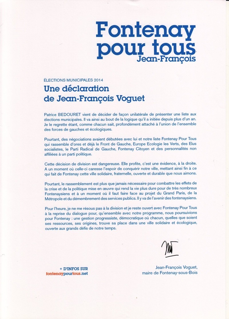 MUNICIPALES 2014 : Union PCF-PS, le film des événements - Page 11 17812710