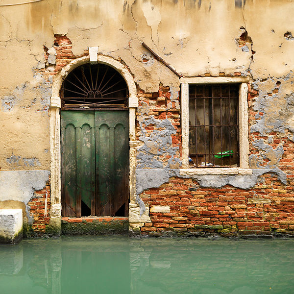 façade maison italienne sratch intégral 1/35 Venise10