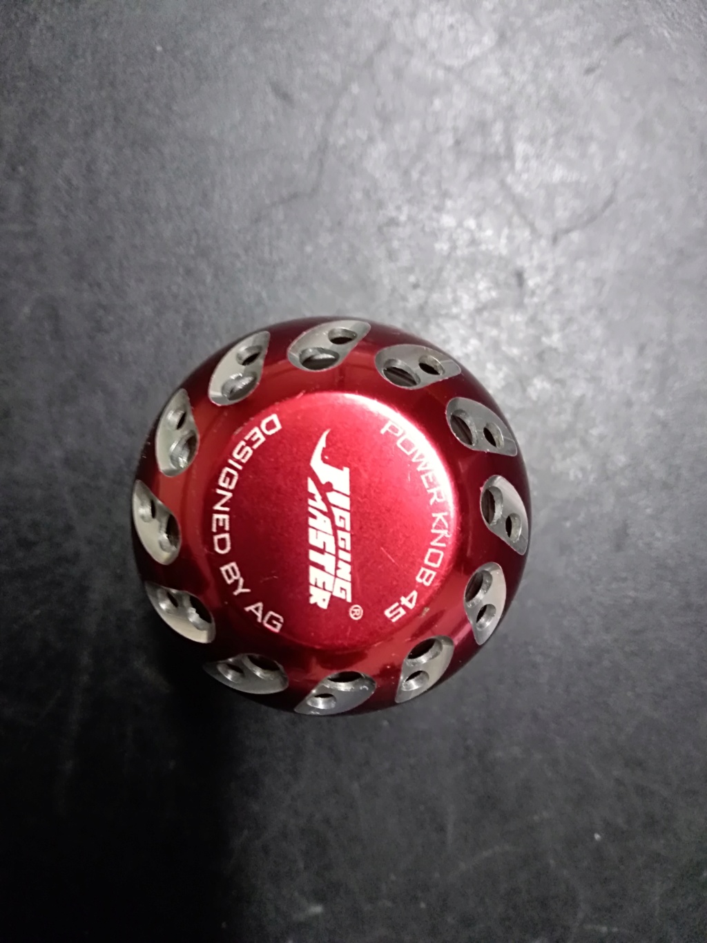 [vendo][usato] KNOB JIGGING MASTER 45mm/Red Img_2049