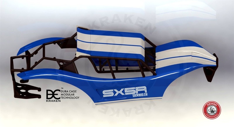 Du nouveau chez kraken !!Kraken RC SX5 "Sidewinder" Sand Rail Kit for HPI Baja 5B/SC/T Krc-sx15