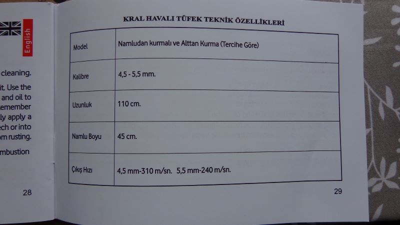 Présentation de la Kral N 05 en calibre 5.5 synthétique. Kral_n11