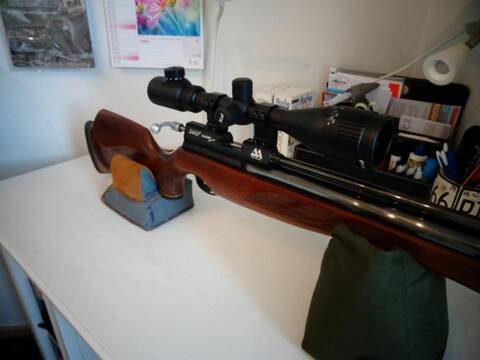 Carabine air comprimé Diana 52 - 4,5mm - 26 joules + Lunette