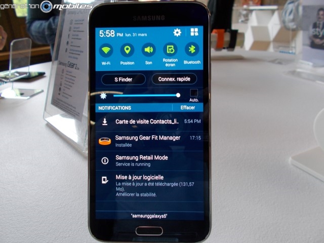 [INFO] Présentation Officielle du Samsung Galaxy S5 Notif110