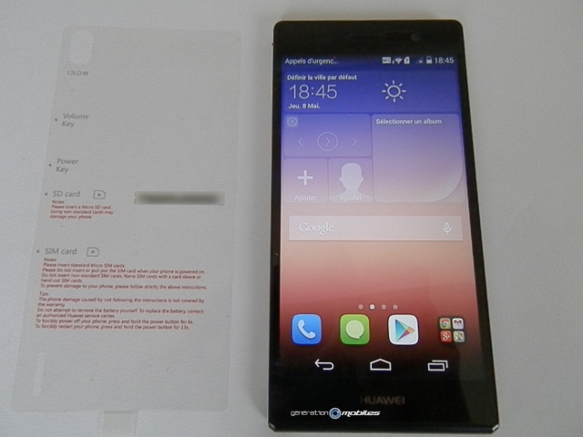 [INFO] Unboxing, et première prise en main du Smartphone Huawei Ascend P7 avec vidéo P7_111