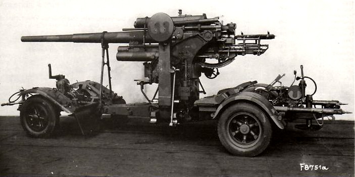 88 mm Flugzeugabwehrkanone (FlaK 18/36/37), terreur des alliés. 40008310
