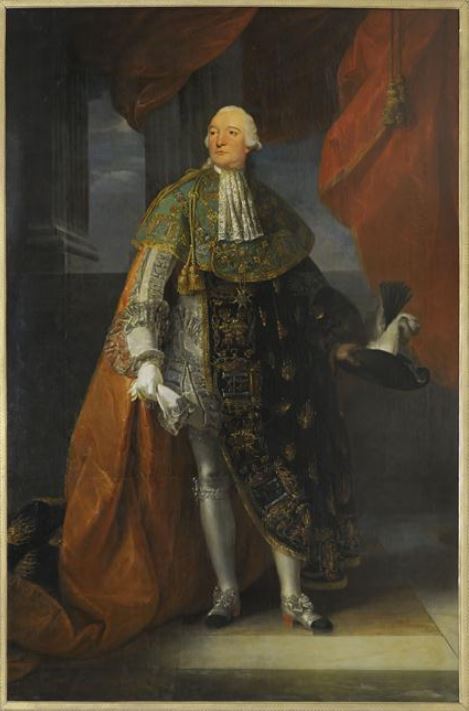 16 octobre 1789: Le duc de Penthièvre rend visite à Louis XVI au château des Tuileries 00019111