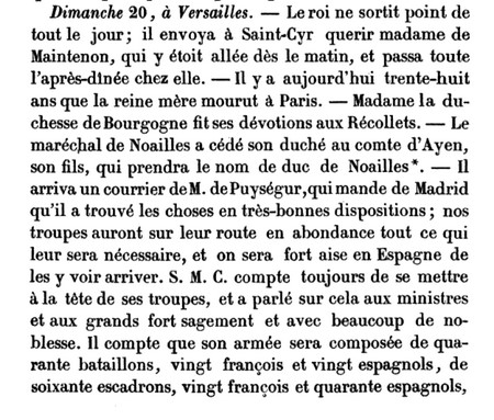 20 janvier 1704: Versailles 01279