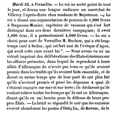 22 janvier 1704: Versailles 01282