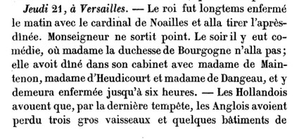 21 février 1704: Versailles 01315