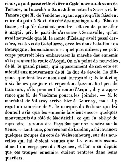 14 janvier 1704: Versailles 0364