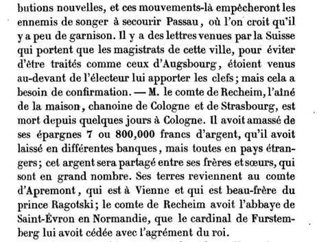16 janvier 1704: Versailles 0366