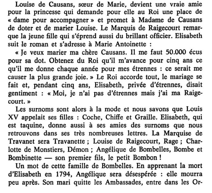 07 mai 1778: Le Roi constitue la Maison de Madame Elisabeth 1275