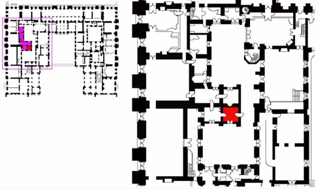 Rez de jardin - Aile centrale - Appartement de la duchesse d’Angoulême - 62b Cabinet intérieur 12965731