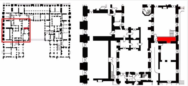 Rez de chaussée - Aile centrale - Divers - 91 Boutique cour de marbre (Ancienne garde robe aux habits du roi) 12965750