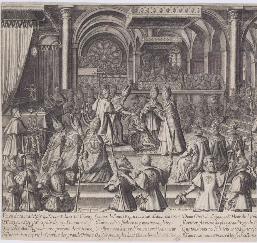 17 octobre 1610: A Reims, sacre de Louis XIII 16144710