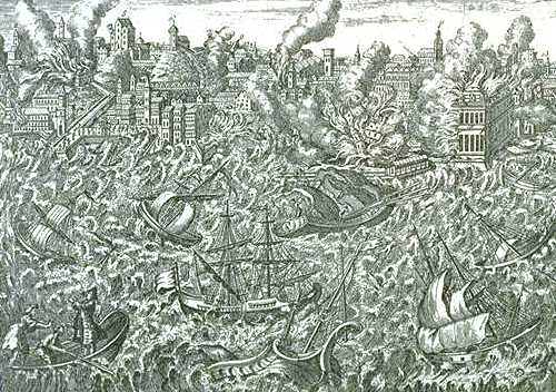 1er novembre 1755: Tremblement de terre à Lisbonne  1755-l10