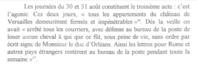 30 août 1715: Troisième acte - l'Agonie du Roi 2139