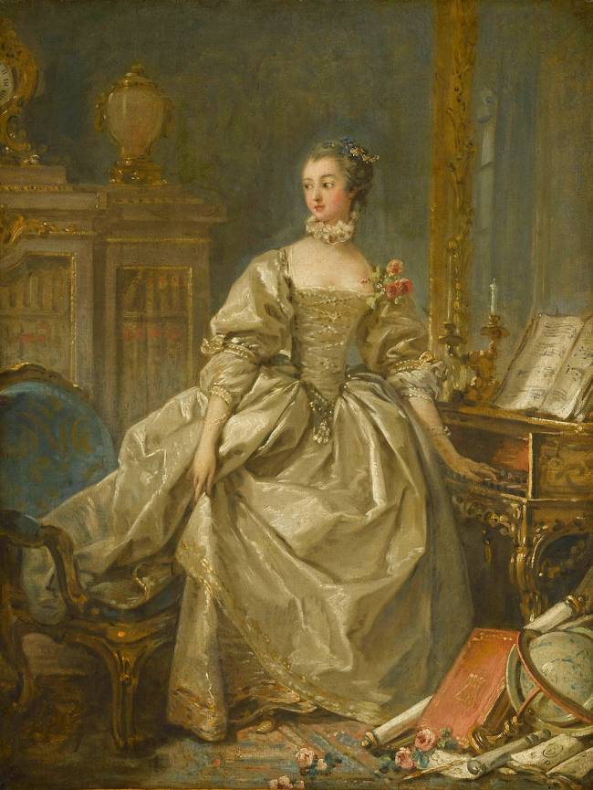 31 Mars 1745: Elle fait sa première apparition à Versailles 23802510