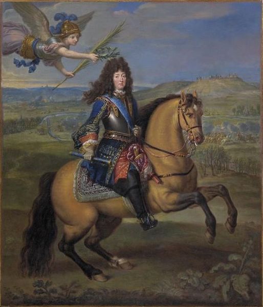 1er mars 1690: Louis XIV voit ses quatre compagnies de gardes du corps 27406610