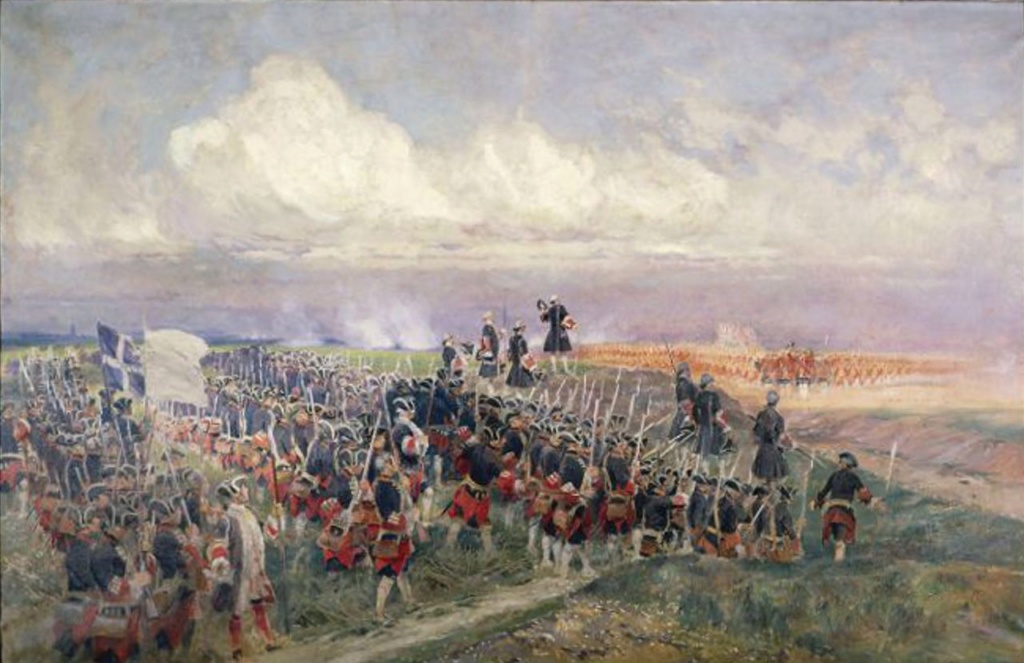 28 juin 1745: Lors de la guerre de Succession d'Autriche 330px-17