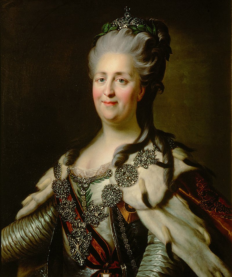 28 juin 1762: Catherine II devient impératrice de Russie 330px-18
