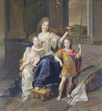 08 mars 1712: Baptême de Louis de France duc d’Anjou (futur Louis XV) 33148310