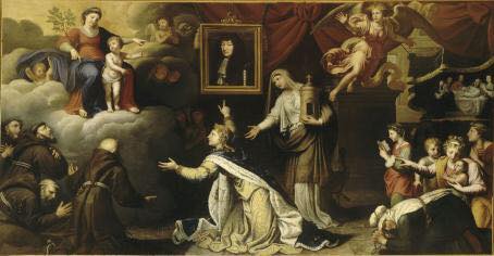 Juillet 1658: Le Roi Louis XIV est pris de fièvre typhoïde à Calais, et on craint pour sa vie 36844410