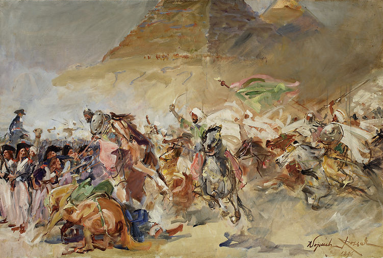 21 juillet 1798: bataille des Pyramides (campagne d'Égypte) 37008915