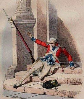 10 août 1792, chute de la Monarchie, les Tuileries 38732710