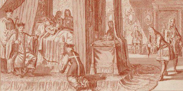 1er septembre 1715: Le maître de cérémonies Michel-Ancel Desgranges, chargé de la pompe funèbre de Louis XIV 40588310