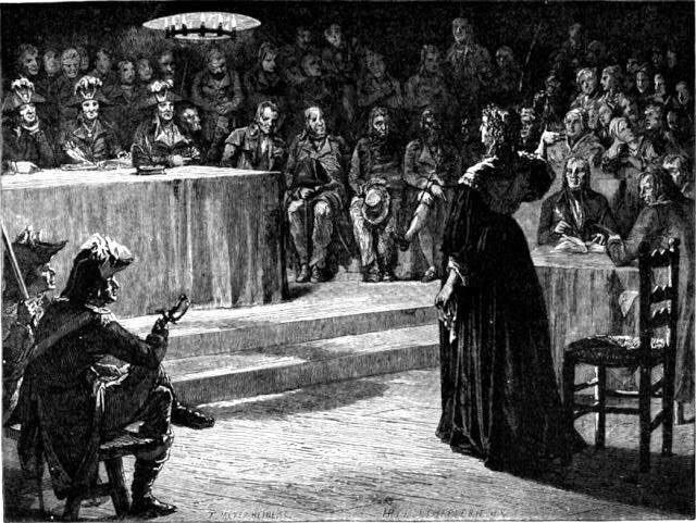 03 octobre 1793: Marie-Antoinette comparaît devant le Tribunal révolutionnaire 42937110