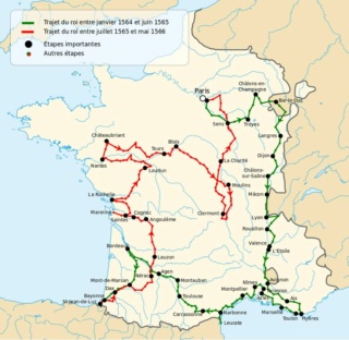 13 mars 1564: Grand tour de France de Charles IX 60046810