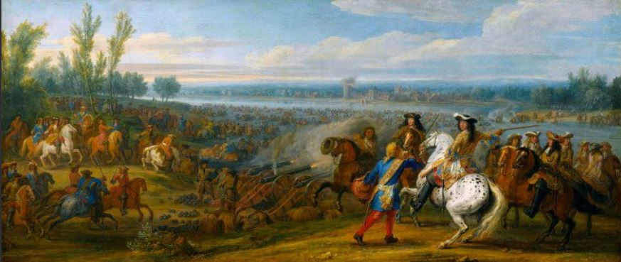 12 juin 1672: Louis XIV franchit le Rhin, à la tête de son armée _1073510