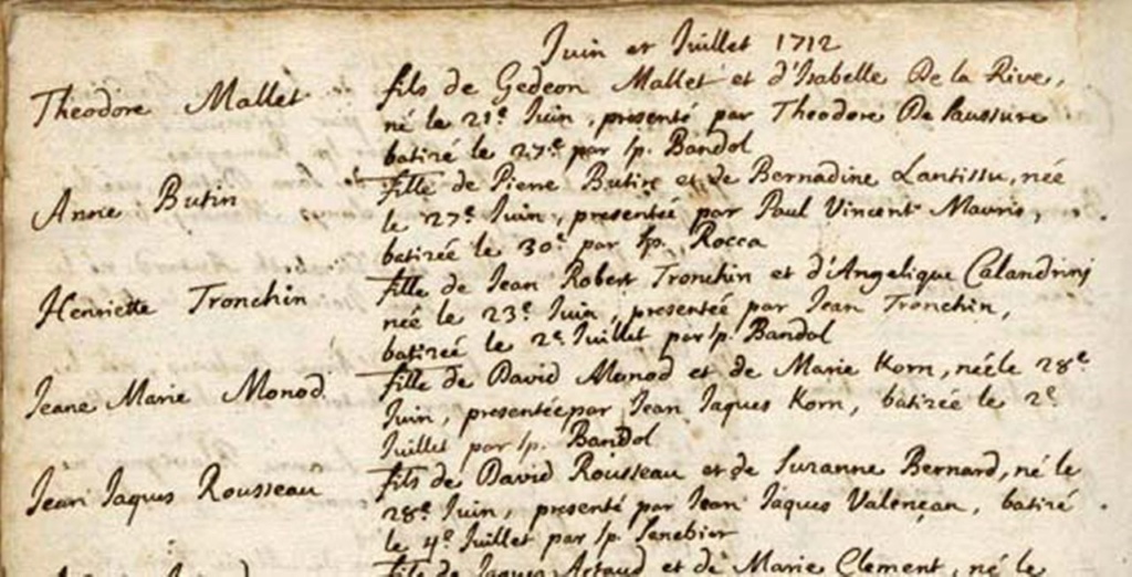 02 juillet 1778: Décès de Jean-Jacques Rousseau Acte_d10