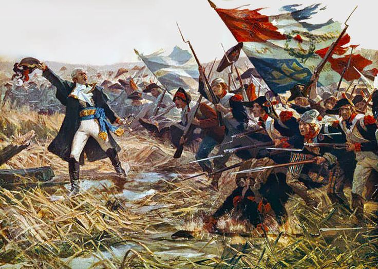 06 novembre 1792 (16 Brumaire): victoire française de Jemmapes Batail16
