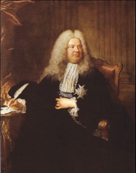 21 avril 1722: Contrôleur Général des Finances Capt1073