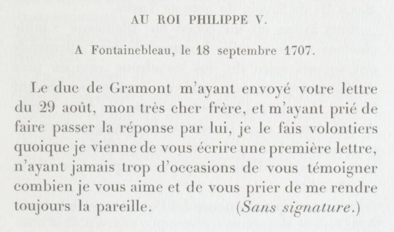 18 septembre 1707: A Fontainebleau Capt1321