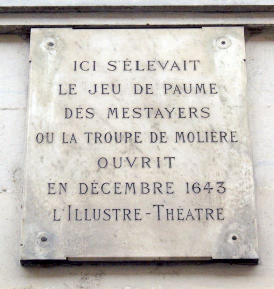 30 juin 1643: L'Illustre Théâtre Capt1821