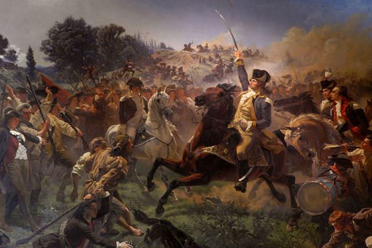 28 juin 1778: Bataille de Monmouth lors de la guerre d'indépendance américaine Capt1851