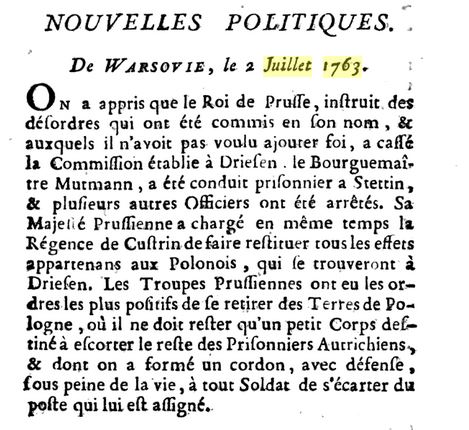 02 juillet 1763: Le Sieur Le Rouge présenta au Roi sa perspective de la nouvelle place Capt1876