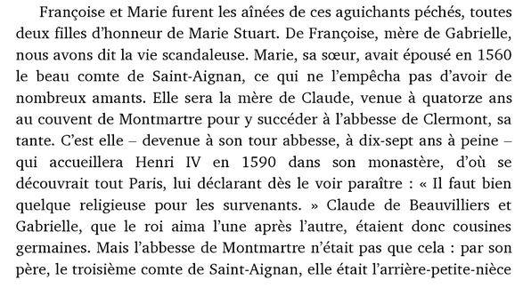 Janvier 1591: Gabrielle accepte de devenir la maîtresse d'Henri IV Capt2174