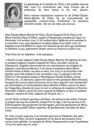 15 octobre 1793 (24 vendémiaire an II): Abel Claude Marie de Vichy Capt2728