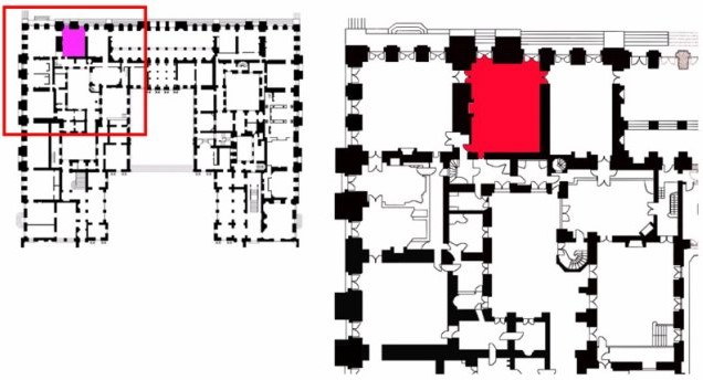 Rez de chaussée - Aile centrale - Appartement du Dauphin - 65 Chambre Capt2782