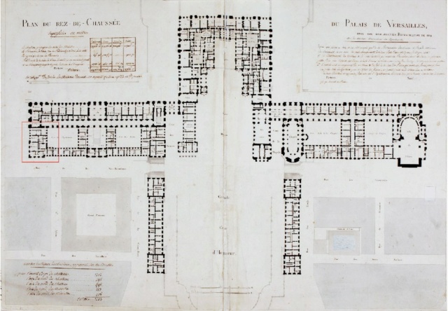 Rez de chaussée - Aile du midi - Les Appartements de Monsieur et de Madame  Capt2820