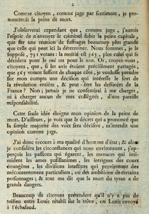 15 janvier 1793: le roi coupable, pas d’appel au peuple Capt2965