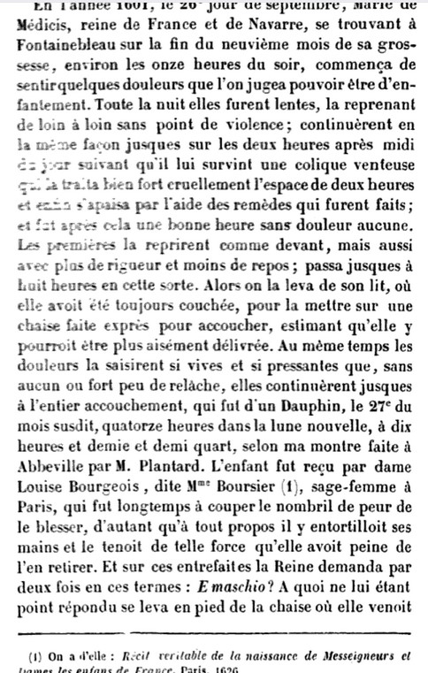 26 septembre 1601: Jean Héroard Capt3055