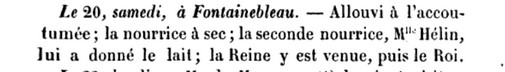 20 octobre 1601: Fontainebleau Capt3082