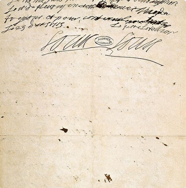 23 août 1715: Le testament de Louis XIV Captr10